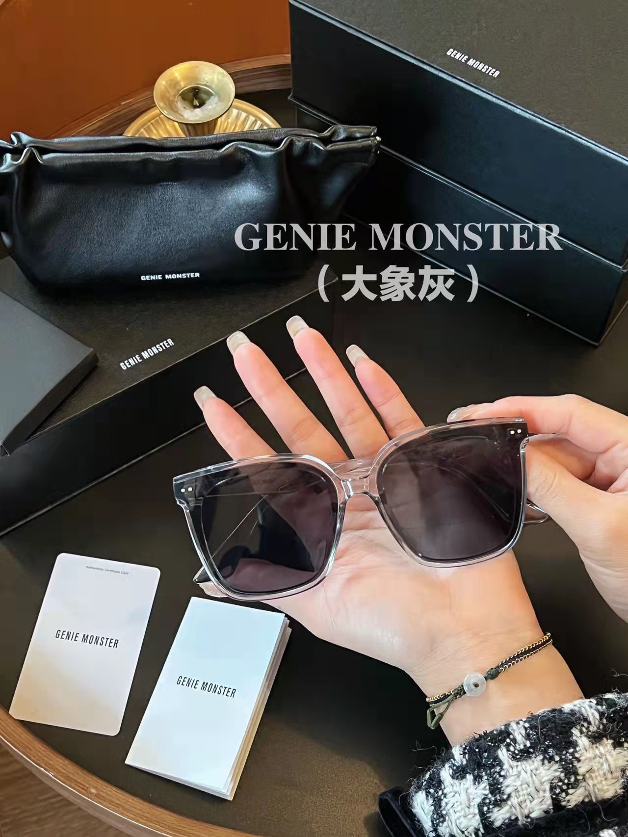 Gm 2022新型小紅書サングラス大枠マスク板材正しいバージョンdou音生放送金