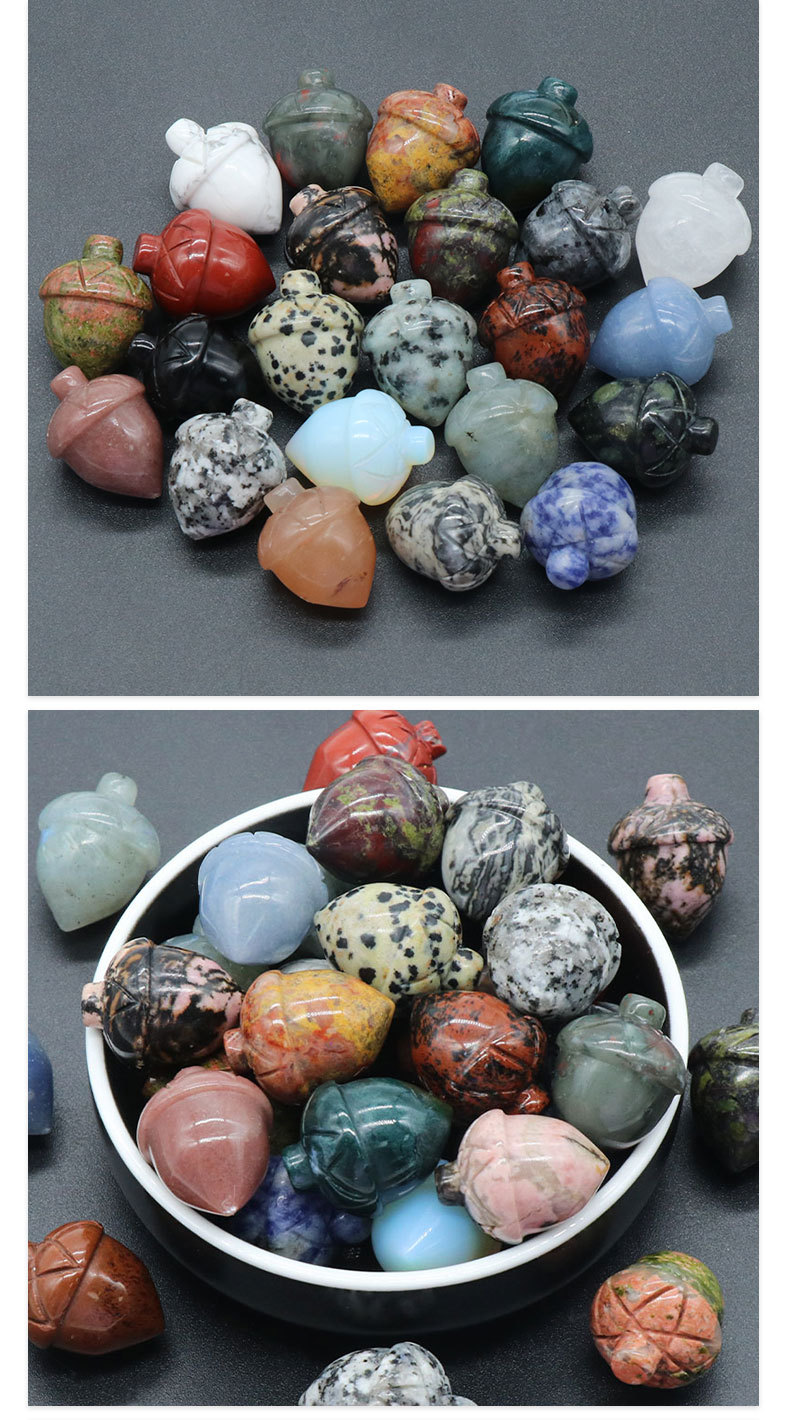 1 Piece Quantity natural stone Material 1 Piece Natural Stone Pine Cones