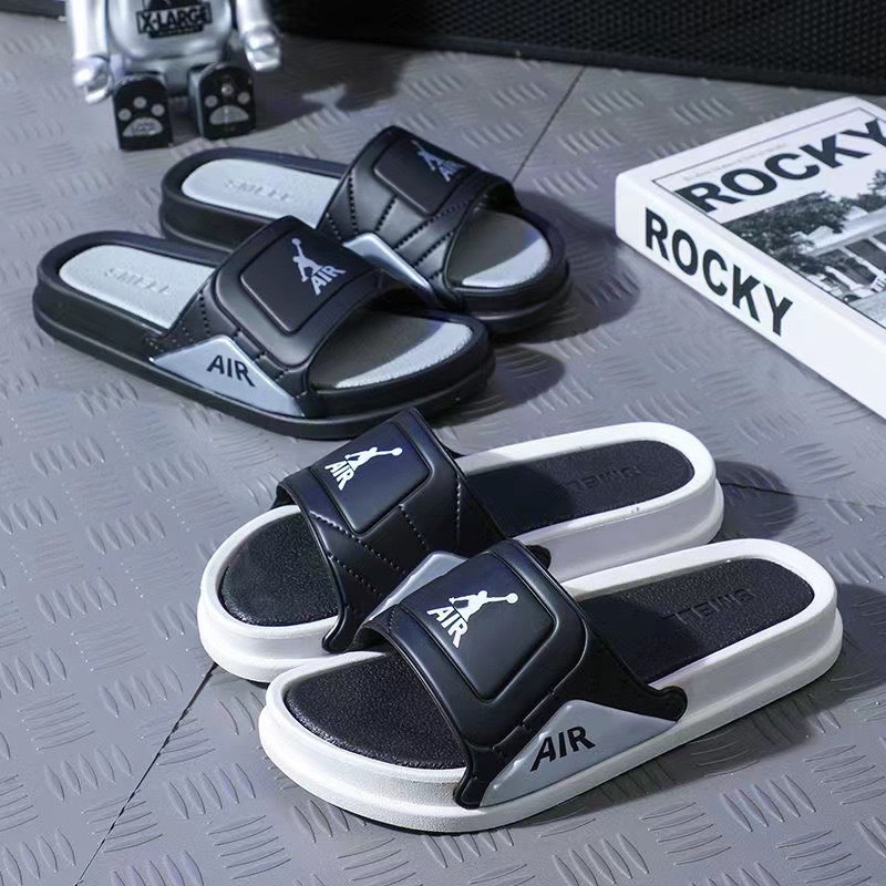 Herren-Slipper, strapazierfähig, dicke Sohle, bequem, leicht, rutschfest, stylische Sandalen mit einem Riemen_voghion.com