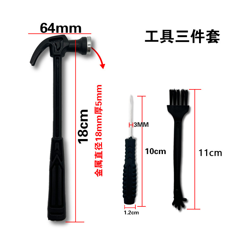 Archaeological Dinosaur Fossil Digging Tools Sheep Hammer Chisel Goggles Brush Ore Accessories Tools Sieve Tray Tweezers