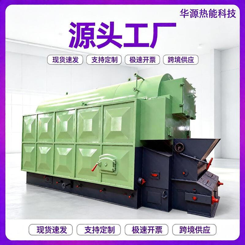 Horizontal biomass steam boiler for printing and dyeing, cooking, feed processing, food processing, and chemical production Horizontal biomass steam boiler for printing and dyeing, cooking, feed processing, food processing, and chemical production
