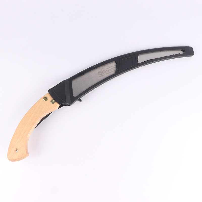 Wooden handle bending saw, woodworking saw, manual saw, garden saw, fruit tree branch saw, pruning saw, bending saw, gardening fruit tree pruning saw, bending saw, hand saw, branch saw