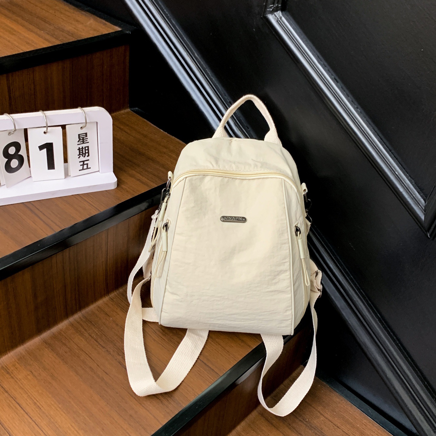 Mochila de otoño nueva mochila de viaje de viaje de gran capacidad, mochila de moda versátil, mochila ligera, bolso de mano de gran capacidad