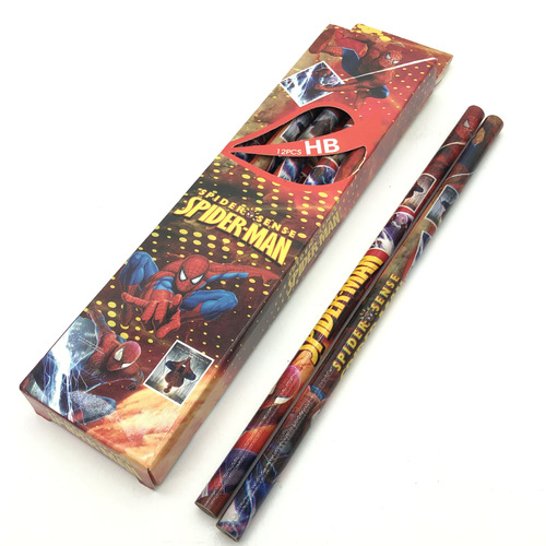 3334 Cartoon 12 Boxed Pencils for Primary School Students HB Korean Animal Writing Pen Children’s Gift Wholesale