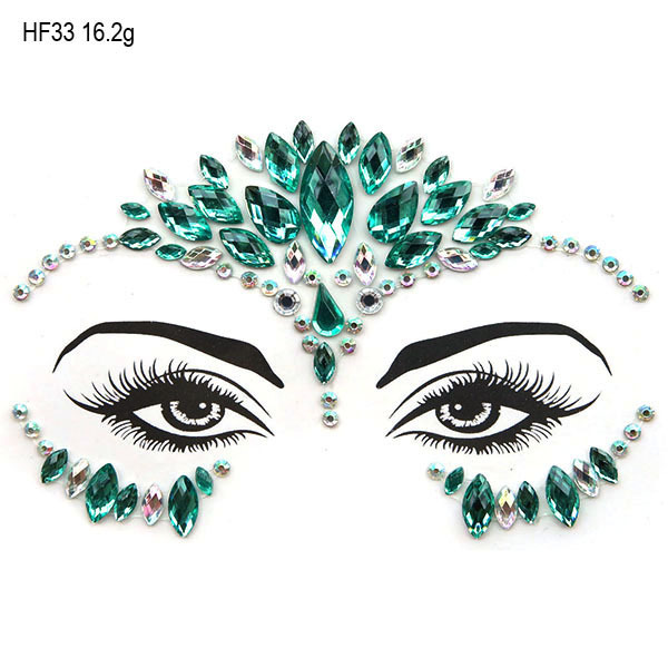 Crystal face sticker ˮü걦ʯ곧