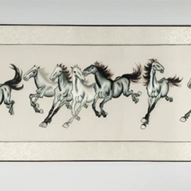 刺绣工艺品;布艺绣品;工艺画