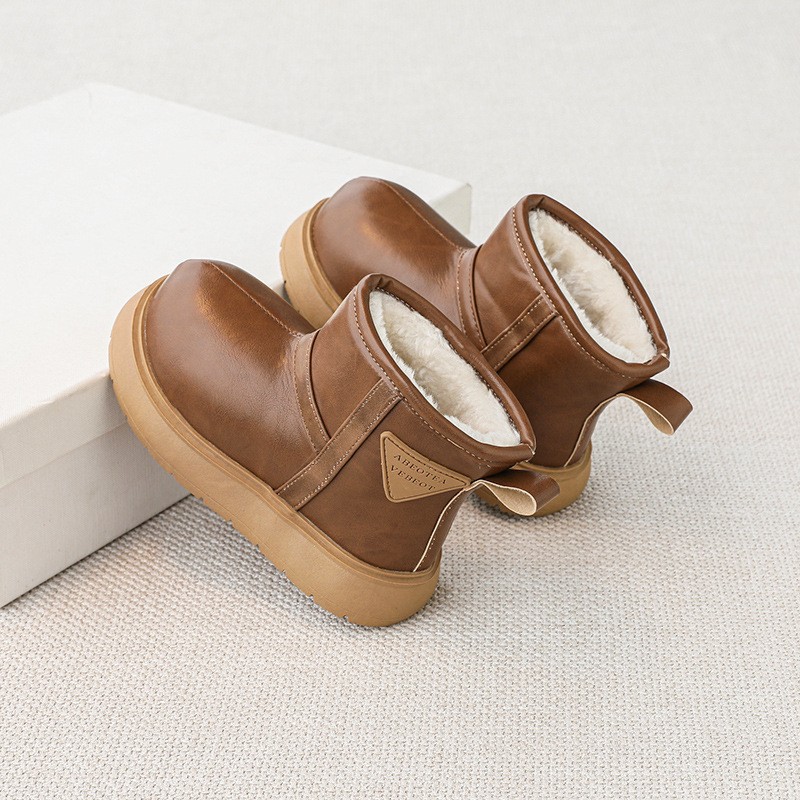 Botas de nieve para niños, niñas y zapatos de algodón de invierno 2025, nuevas botas impermeables para niños, botas de algodón calientes y gruesas image 7