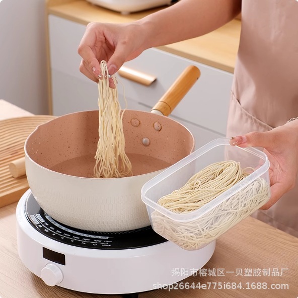 生麺保存ケース冷蔵庫冷蔵湿面分注ケース手作りラーメン清水切密封ケースmr|undefined