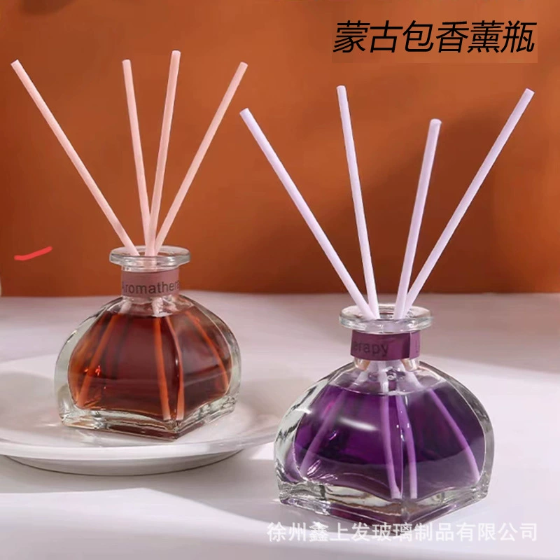 Трансграничный креативный маленький флакон для ароматерапии для юрты в европейском стиле стеклянный флакон для духов самосмешивающееся Фруктовое вино, чай с молоком, бутылка для вина в бутылках