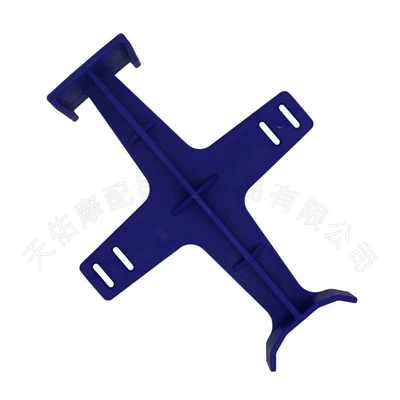 Motorcycle frame motorcycles, plastic front shock absorber - blue