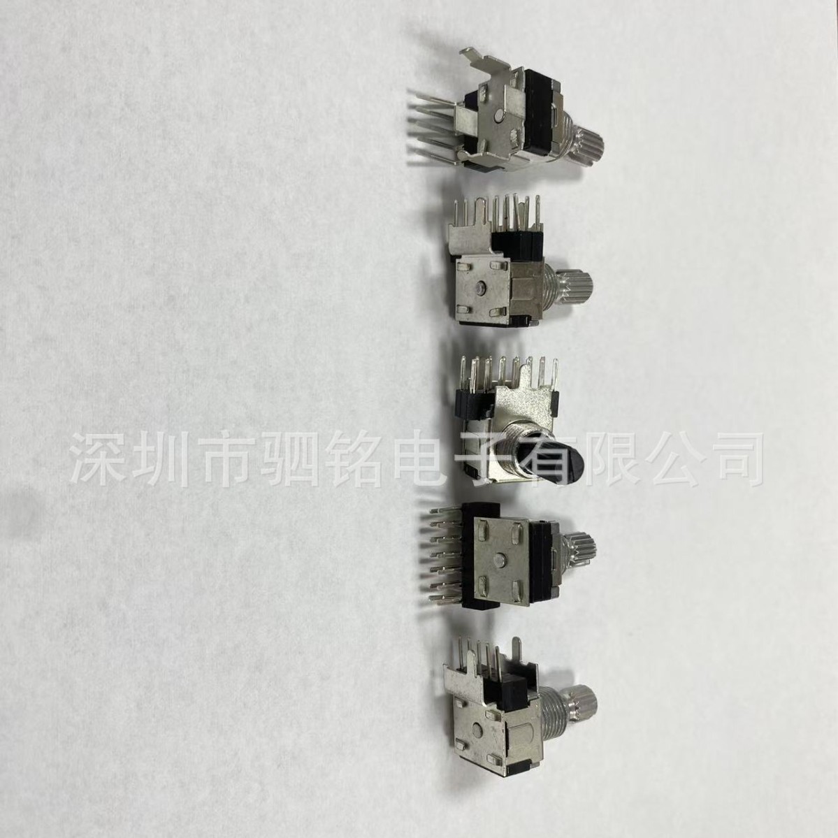 RS122电位器旋钮功能切换音响功放多功能切换4-6档塑胶柄档位开关