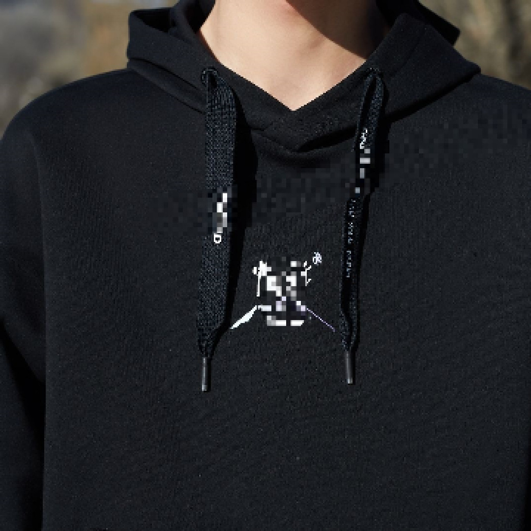 Autumn and winter unisex sweatshirt, outdoor sports windproof and warm hooded jacket, TAUI90299, black, wholesale