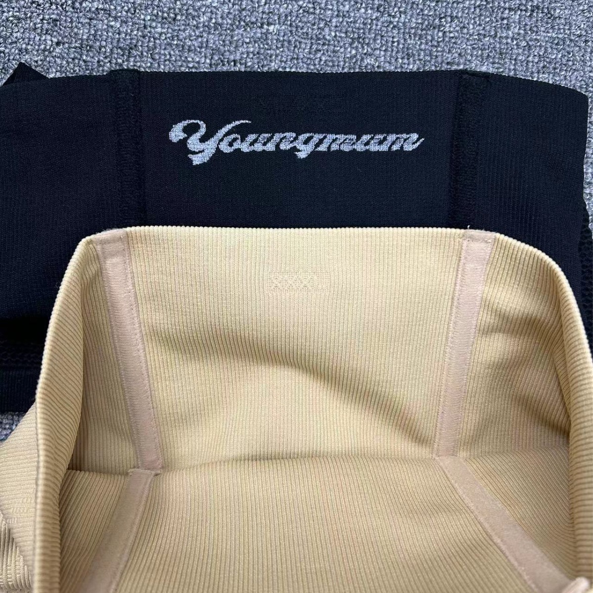 Pantalones abdominales de cintura alta de alta calidad sin costura damas postparto para elevar las caderas abdominales pantalones de belleza de cuerpo pantalones de corte al por mayor