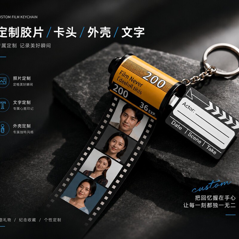 Manufacturer Customizes Film Cards, Film Album Keychains, Photo Keychains, Reversal Film Cards Manufacturer Customizes Film Cards, Film Album Keychains, Photo Keychains, Reversal Film Cards