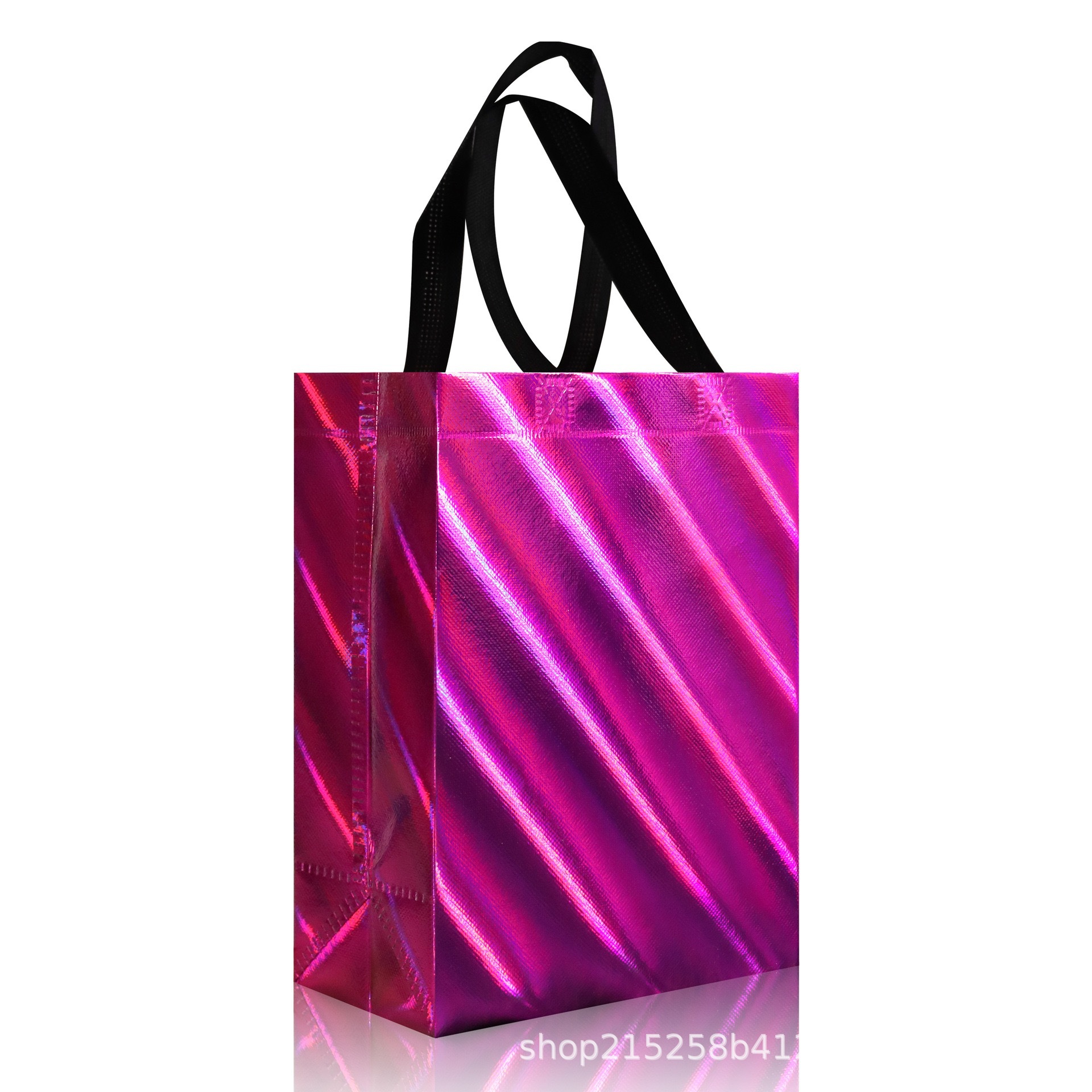 로즈 레드 레이저 트윌, 작은 세로 스타일 - 폭 20, 높이 25, 측면 10