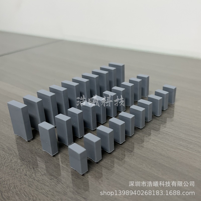 TO-220A导热绝缘硅矽胶帽套散热矽胶帽绝缘防护帽套管绝缘管套