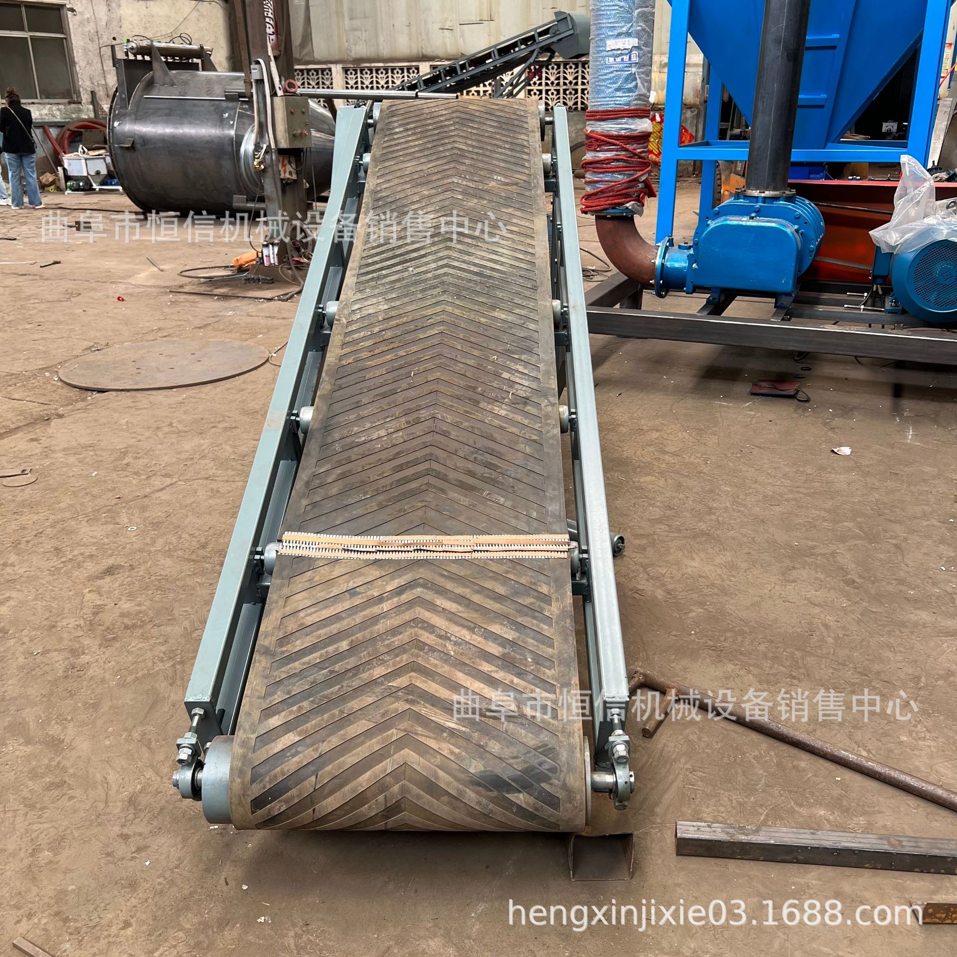 3m长爬坡皮带输送机zcjb 碎石子带式皮带输送机 自产自销传送机