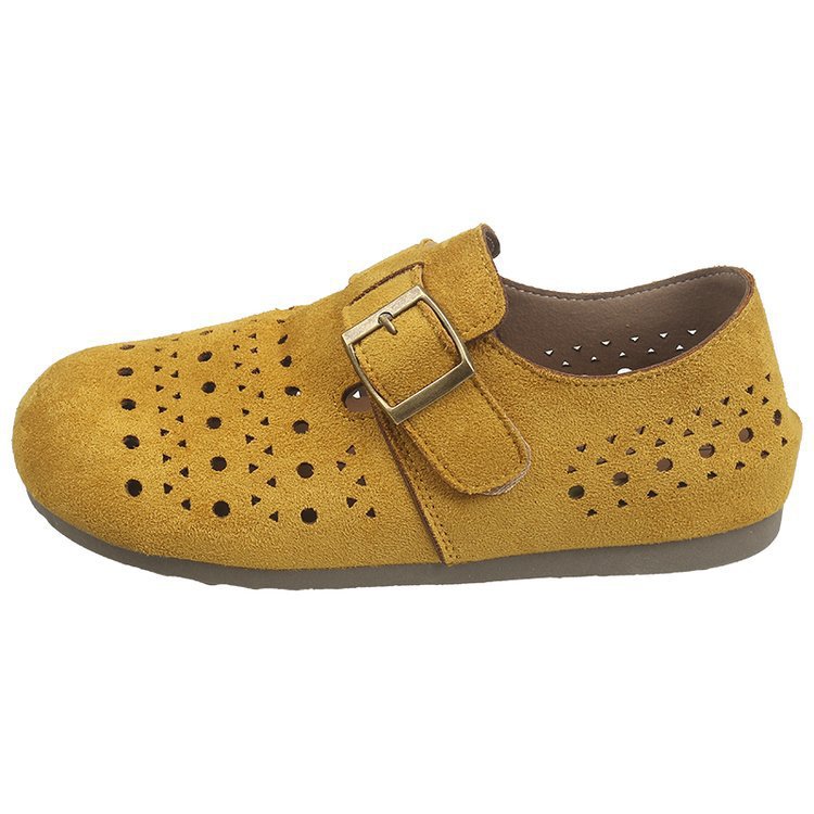 2026 nuevo verano con falda hueco ventilado zapatillas de zapato perezoso