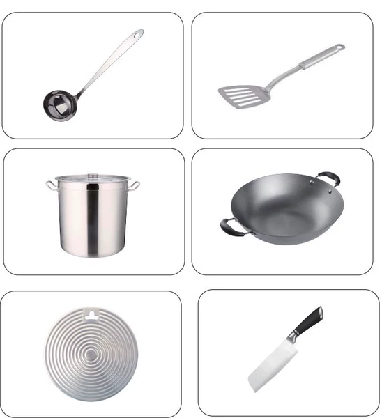 Kitchenware corresponding card