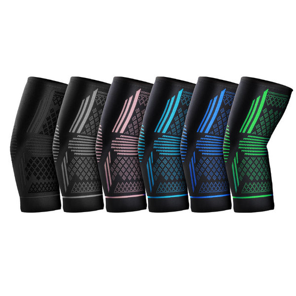 Sports elastic knitted breathable nylon basketball elbow pads for…