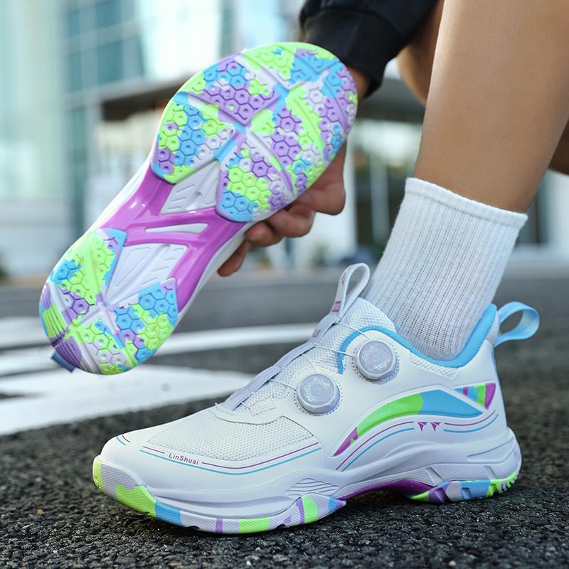 2025 New Badminton Shoes for Men and Women, Professional Competition Training, Non-Slip, Flying Tennis Volleyball Sneakers