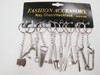 Tools set, metal small keychain stainless steel with zipper, wholesale