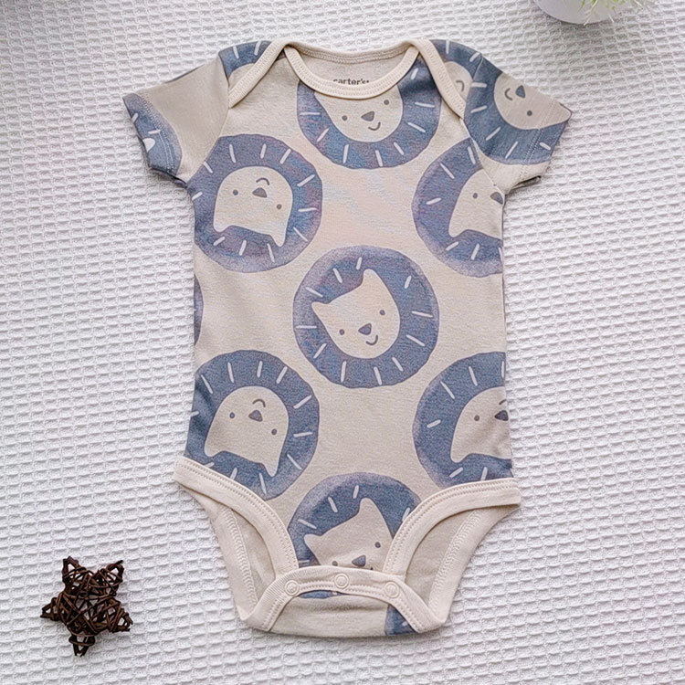 160g Weight Cotton Fabric Type Bodysuits Tops Type Regular Fit Fit Type Cartoon Pattern Summer, Spring, Autumn Season Baby General Gender Cute Style Cute Cartoon Cotton Jumpsuits 4
