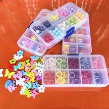 儿童早教玩具串珠diy手工材料包女孩串珠首饰送宝宝早教礼物