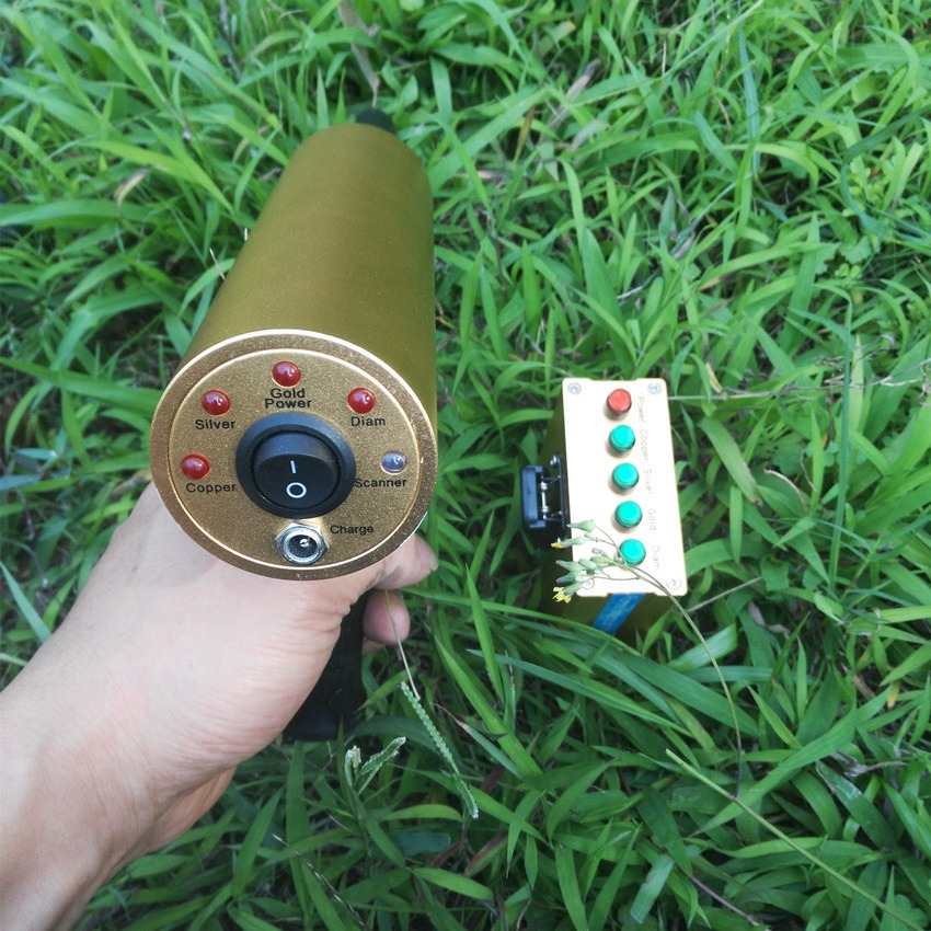 充电式德克萨神远程定位手持金属探测器野外探测金银铜宝石