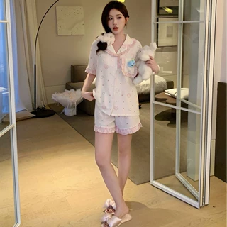 2026汕头工厂泡泡棉套装轻奢少女家居服女电商实体拿货一件代发