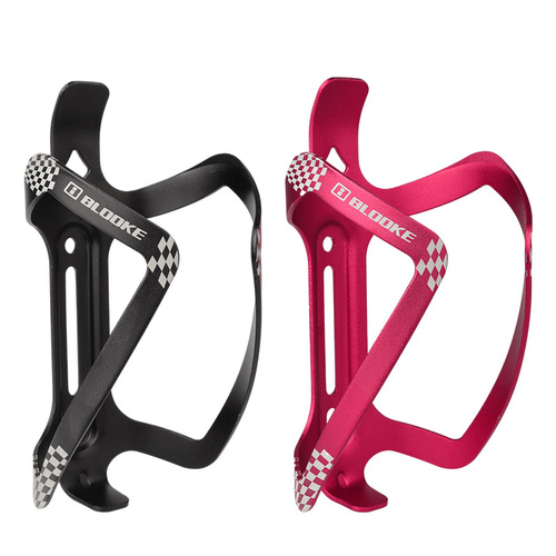 Bicycle aluminum alloy water bottle holder CNC anodized integrated water cup holder universal for mountain road folding bikes