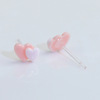 Cute sophisticated earrings heart shaped