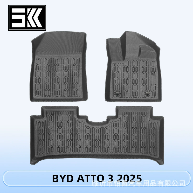 Подходит для BYD Yuan PLUS левый и правый руль Atoo 3 TPE/XPE коврики багажника подушка спинки