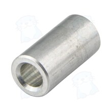 10N37R37AP- ���������- Round Spacers, Aluminum,OD 3/8"