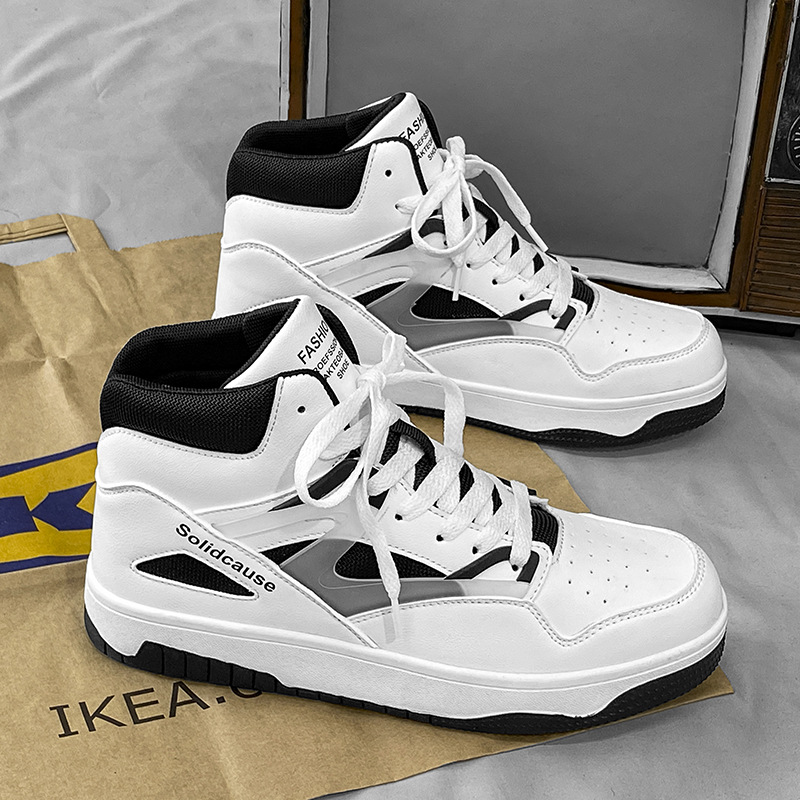 Alta tendencia de otoño de Hong Kong zapatos de hombre skate zapatos de baloncesto zapatos casuales juveniles zapatos deportivos estudiantes