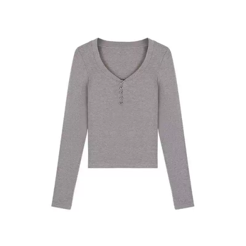 Autumn fitted base body-friendly short long-sleeve
