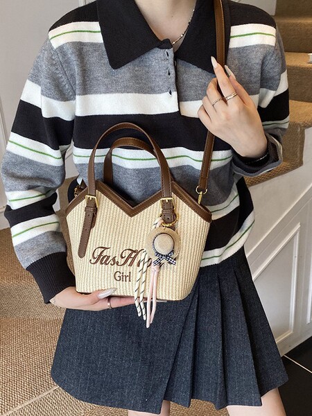 Summer one-shoulder bag for leisure