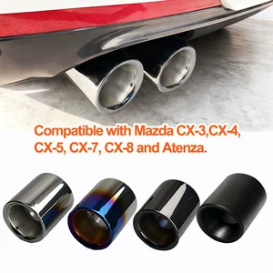 20-25 Mazda Aucosera CX5 CX4 CX3 CX8 CX6 üçün modifikasiya edilmiş avtomobil qaz borusu quyruq boğazı