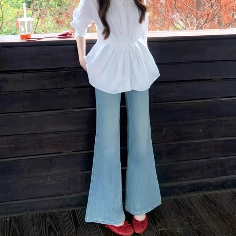 High-Quality Maternity Pants for Spring and Autumn, Denim Jeans for Fall and Winter, Slightly Flared Pants, Autumn Clothing, in Stock, One-Piece Drop Shipping High-Quality Maternity Pants for Spring and Autumn, Denim Jeans for Fall and Winter, Slightly Flared Pants, Autumn Clothing, in Stock, One-Piece Drop Shipping