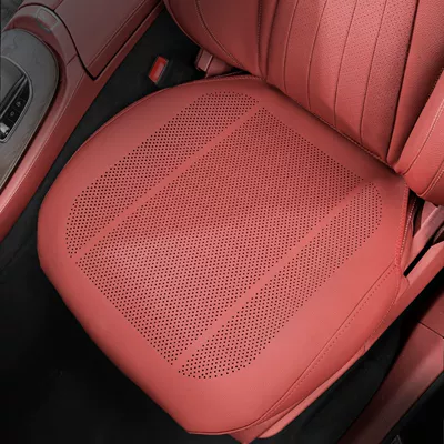 Seat Cushion, Seven-Seater Universal Car: Seat cushion, seat cover - volcano-red-one-piece-of-front-seat-cushion