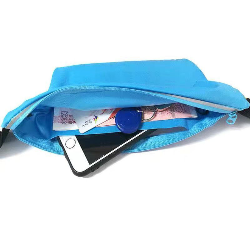Sports phone waist bag, touch screen music, running belt, luminous, multi-functional, large-capacity outdoor leisure equipment bag pic 16