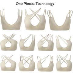 運動健身瑜伽背心多種穿法飄帶輕薄緊身掛脖吊帶新款辣妹背心