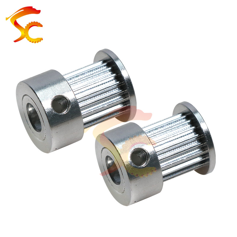 高精度同步带轮 2GT 23/24/25/28齿 内孔5/6.35/8 带宽9/10 直供