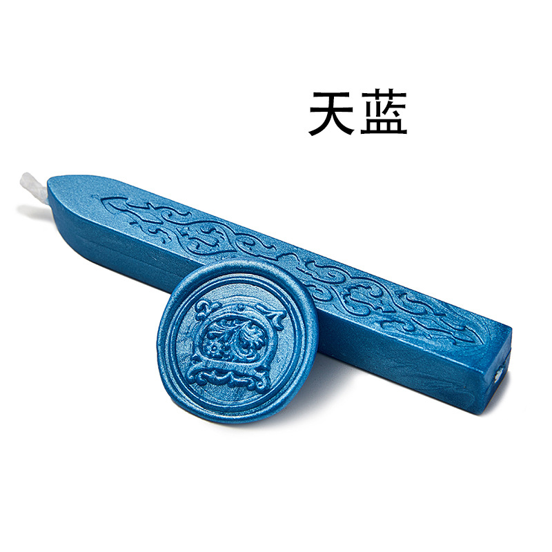 Tira de cera de sello de laca de fuego 42 cinta de plomo tira de cera de sellado sobre sello de regalo con núcleo patrón de flecha de laca de fuego cera de laca de fuego