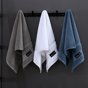 Hilton Pure Cotton Towel Adult Household Face Wash and Bath Towel for Couples Men and Women Pure Cotton Soft Absorbent and Lint-Free