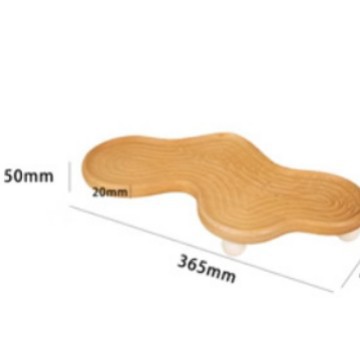 Decoración de estilo creativo ins bandeja de almacenamiento de madera maciza pantalla placa Hogar Moderno simple fotografía decoración placa de madera