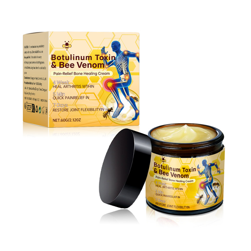 Cross-Border Wholesale Bee Venom Body Joint Care Cream to Relieve Neck and Back Pain External Massage Bee Venom Care Cream
