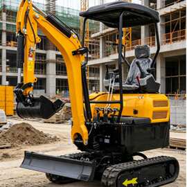 HT2HT20微型挖掘机 市政工程小型土方作业专用液压挖掘设备