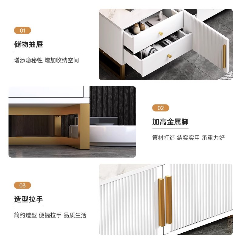 Mueble de TV, sala de estar, hogar 2025, nuevo apartamento pequeño, almacenamiento y almacenamiento, gabinete de TV simple moderno integrado