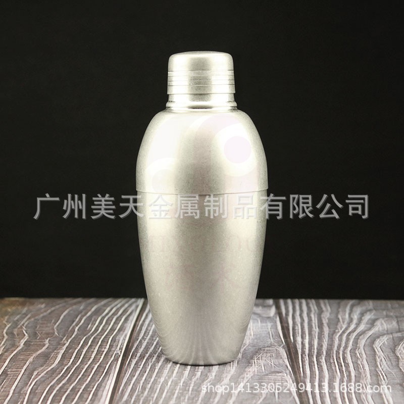 La taza americana de la coctelera Hall de la tres-Sección de Boston de la coctelera del acero inoxidable 304 helada para los viejos fabricantes del comercio exterior